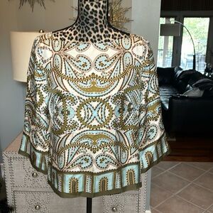 Vintage J Crew Silk Blouse